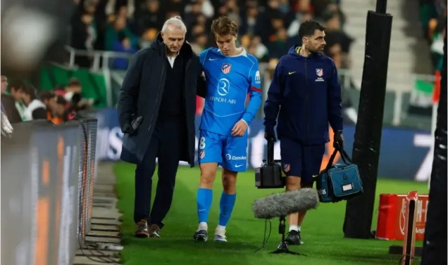 华体会官方网站-马卡：马竞中场巴里奥斯训练中受伤，将接受检查