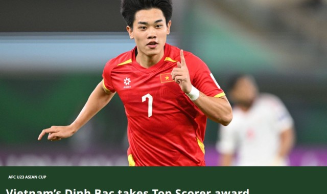 华体会体育入口-亚足联公布U23亚洲杯最佳射手！中国队0人入选，李昊果然遭遇不公